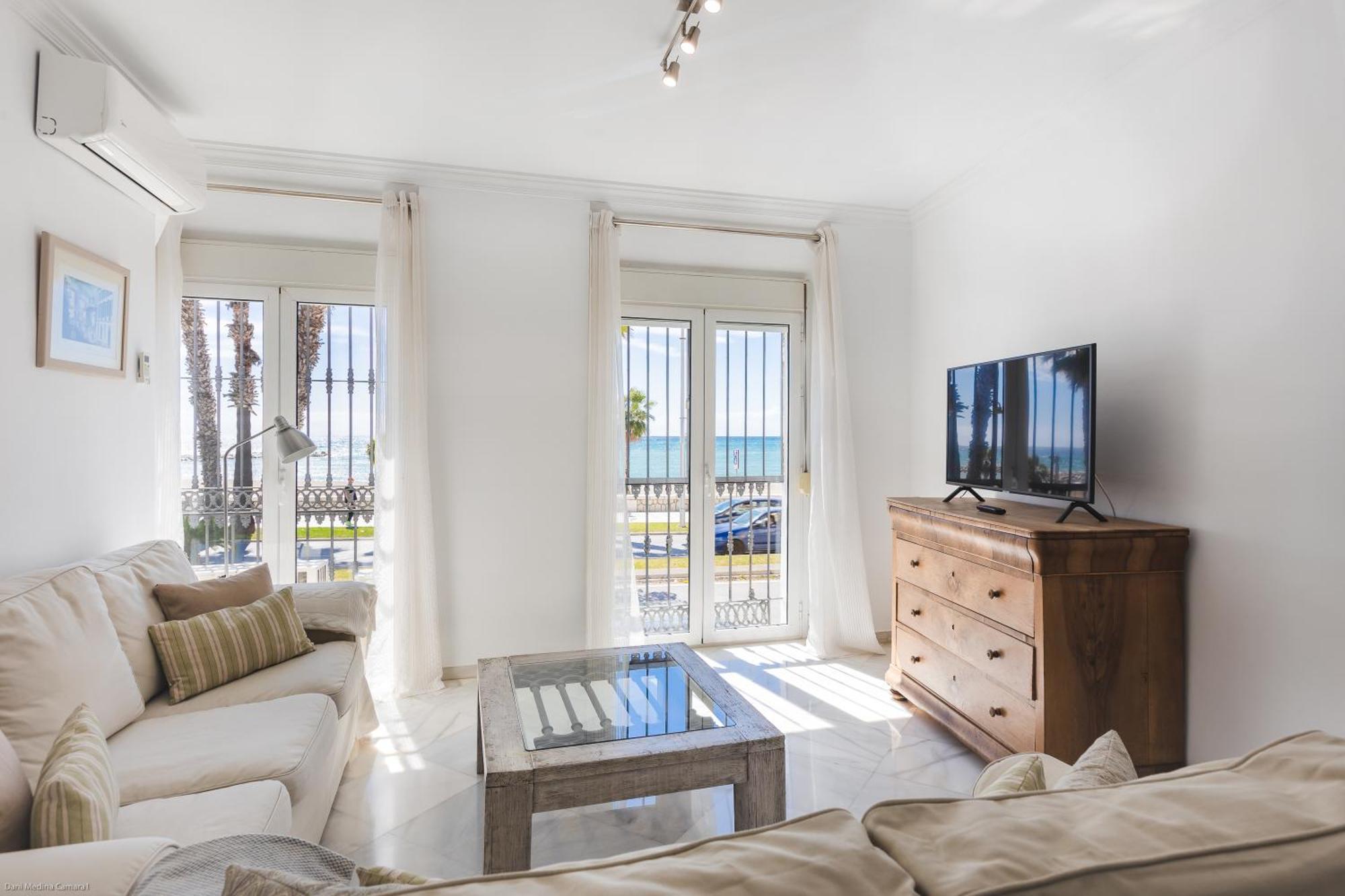 Apartamento Con Vistas Al Mar Малага Екстериор снимка