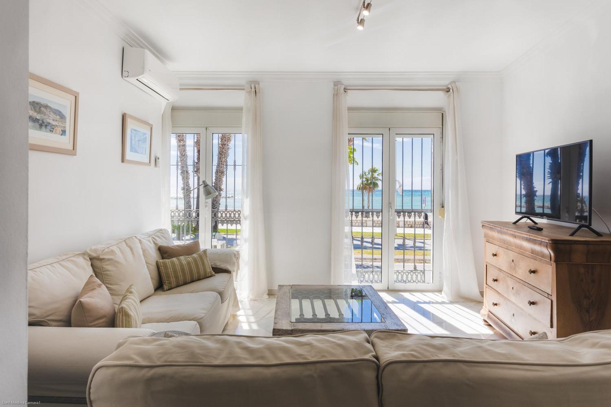 Apartamento Con Vistas Al Mar Малага Екстериор снимка
